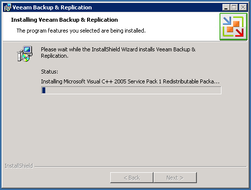 Veeam Installation Step 12