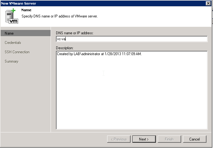 Veeam Installation Step 21