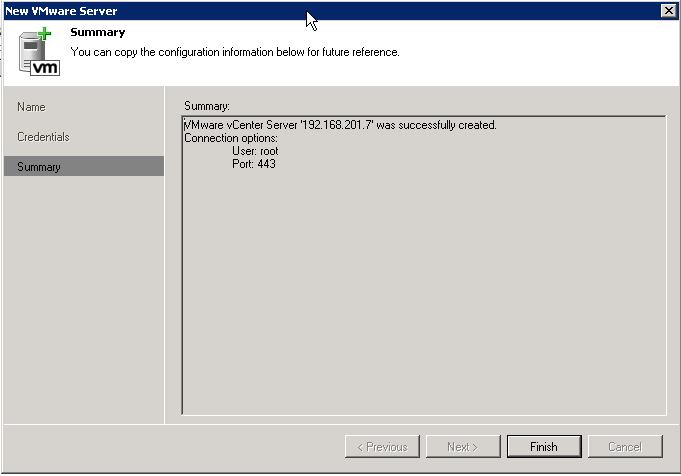 Veeam Installation Step 23