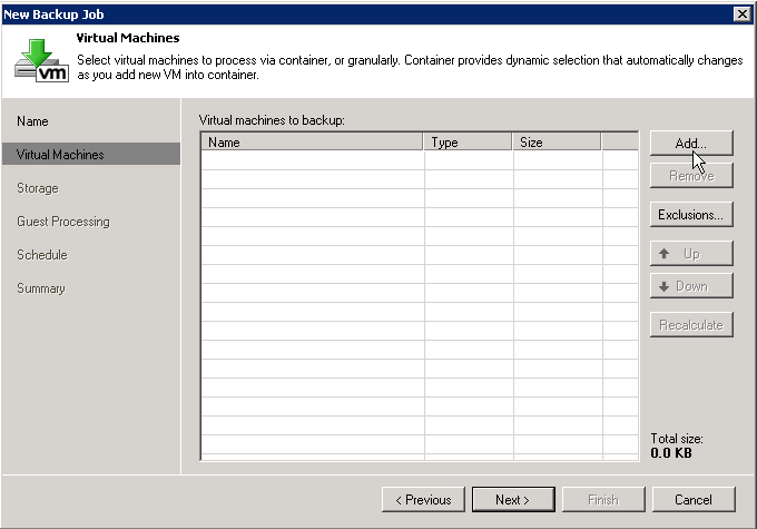 Veeam Installation Step 25