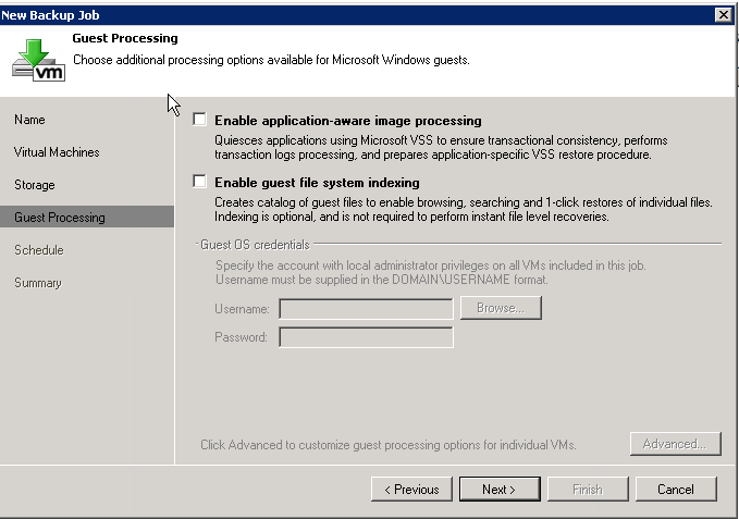 Veeam Installation Step 29